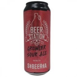 Sibeeria & Beer Station  Growler Sour Ale 50cl - Beermacia