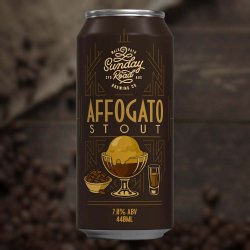 Sunday Road Brewing Affogato Stout Sunday Road Brewing Affogato Stout
