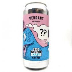 Verdant Brewing Co Big Stupid Hazy Verdant Brewing Co Big Stupid Hazy