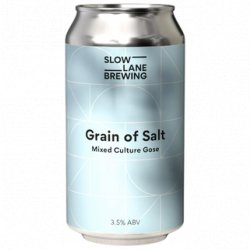 Slow Lane Brewing Grain Of Salt Mixed Culture Gose 375ml - The Beer Cellar
