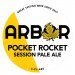 Arbor Pocket Rocket Session Pale Ale 50L Keg Arbor Pocket Rocket Session Pale Ale 50L Keg