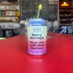 To Øl Berry Barrage Sour Ale With Red Berries