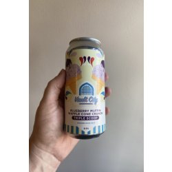 Vault City Brewing Blueberry Muffin Waffle Cone Crunch Triple Scoop Smoothie Sour - Heaton Hops