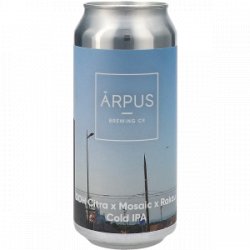 Ārpus Brewing Co. DDH Citra X Mosaic X Rakau Cold IPA Ārpus Brewing Co. DDH Citra X Mosaic X Rakau Cold IPA