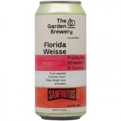 The Garden Brewery Florida Weisse Prickly Pear, Strawberry & Coconut - OKasional Beer