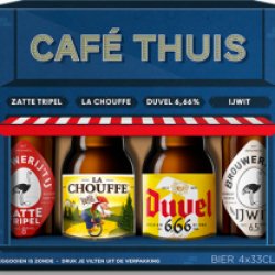 Duvel Laat je niet flessen + Spel 4x33cl - Drankuwel