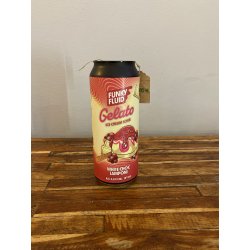 Funky Fluid Gelato: White Choc Lamponi