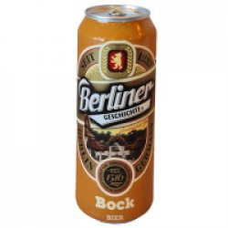Пиво История Берлина Бок светл 6,7% 0,5л жб Германия - Бутыль - Butyl