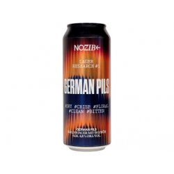 NOZIB Special Brews LAGER RESEARCH #1 German Pils NOZIB Special Brews LAGER RESEARCH #1 German Pils