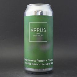 Arpus Brewing Co - Blackberry x Peach x Cherry x Vanilla Smoothie Sour - 4.5% (440ml) - Ghost Whale