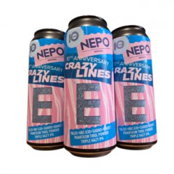 Nepo Brewing 10th Anniversary Crazy Lines
