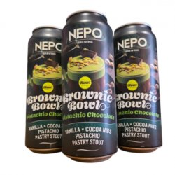Nepo Brewing Brownie Bowl - Pistachio Chocolate