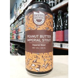 Deeds Peanut Butter Imperial Stout 440ml Can - Purvis Beer