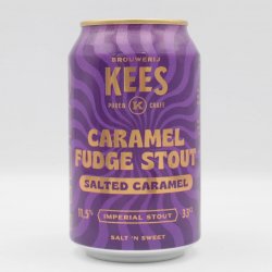 Brouwerij Kees  Caramel Fudge Stout - Salted Caramel