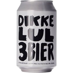Uiltje Brewing Company Dikke Lul 3 Bier!