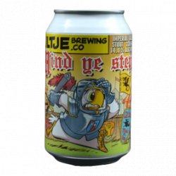 Uiltje Brewing Company Het Uiltje - Mind Your Step – Medieval Times - 14% - 33cl - Can - La Mise en Bière