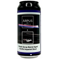 Arpus Brewing Co. Arpus X Finback Maple BA Vanil - ’t Biermenneke