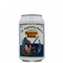 De Kromme Haring  Barbarian Fishing V16 - Rebel Beer Cans