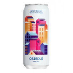 Browar Cztery Ściany x Wielka Wyspa: Osiedle - puszka 500 ml - Piwne Mosty - Stu Mostow