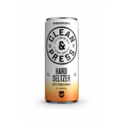 Hard Seltzer  White Peach & Mango - Brew Haus Malta