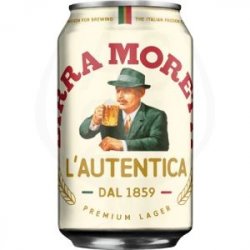 Birra Moretti L'Autentica mit Pfand 24x0,33l - Alkostore24