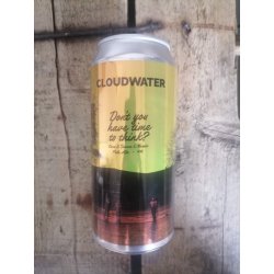 Cloudwater Dont You Have Time to Think? 4% (440ml can) - waterintobeer