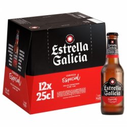 Cerveza Estrella Galicia especial pack de 12 botellas de 25 cl. - Carrefour España