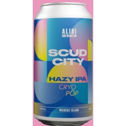 Alibi Brewing Scud City Cryopop Hazy IPA 440mL - The Hamilton Beer & Wine Co