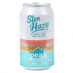 Peak Organic Slim Hazy IPA - CraftShack