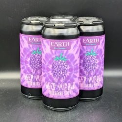 Earth Beer Deep Purple Mulberry Sour Can 4pk - Saccharomyces Beer Cafe