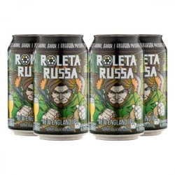 Pack 4 s Roleta Russa New England IPA Lata 350ml - CervejaBox