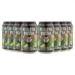 Pack 8 s Roleta Russa New England IPA Lata 350ml - CervejaBox