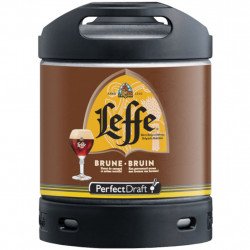 Barril Leffe Negra 6L.  Perfect Draft - Cervezasonline.com