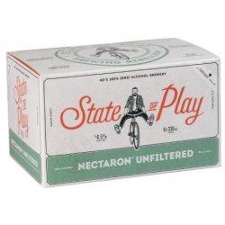 State of Play non Alcoholic Nectaron Unfiltered Pale Ale 6x330mL - The Hamilton Beer & Wine Co