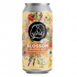 8 Wired Blossom Blonde Ale 440mL - The Hamilton Beer & Wine Co