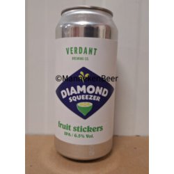 Verdant Fruit Stickers - Manneken Beer