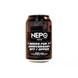 NEPOMUCEN - 33° 7th Anniversary №7: Office  0,33L can 10% alk. - Beer Butik