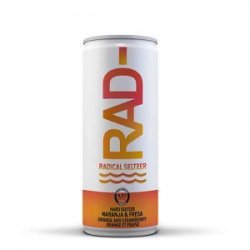 RAD: NARANJA y FRESA x Lata 33cl - Clandestino