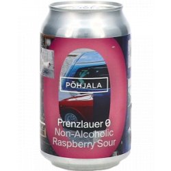 Pohjala Prenzlauer 0.0 Non-Alcoholic Raspberry Sour - Drankgigant.nl