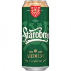 plech Starobrno Medium 0,5 L24 ks - Baráček