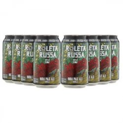 Pack 8 s Roleta Russa IPA 350ml lata - CervejaBox