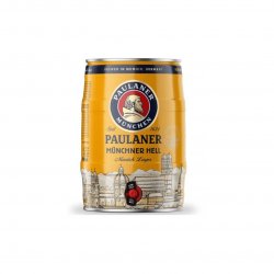 Barril Paulaner  Munich heller 5 lts - Barbudo Growler