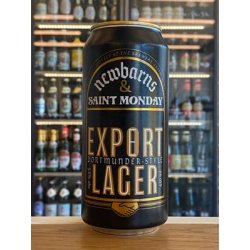 Newbarns x Saint Monday  Expert Lager  Dortmunder-Style Lager - Clapton Craft