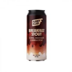 Funky Fluid Breakfast Stout: Coffee, Chocolate & Vanilla