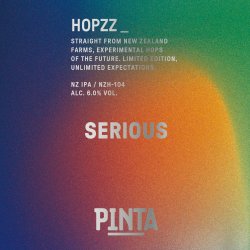 PINTA Hopzz_ Serious 500ml - Funky Fluid