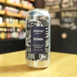 VERDANT C SOMA – THE HALF-LIFE OF MAGIC – HAZY IPA - La Mundial