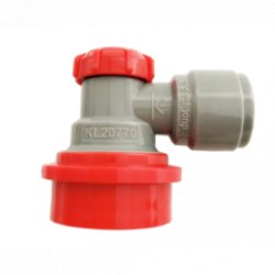 Conector ball-lock CO2  para barril tipo cornelius salida 8 mm - El Secreto de la Cerveza