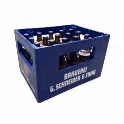 Schneider Weisse G. Schneider & Sohn Hefeweissbier Naturtrüb Schneider Weisse G. Schneider & Sohn Hefeweissbier Naturtrüb