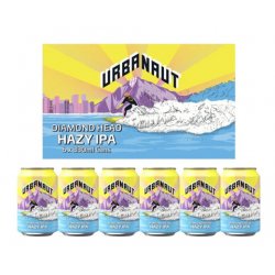 Urbanaut Diamond Head Hazy IPA 6x330mL - The Hamilton Beer & Wine Co