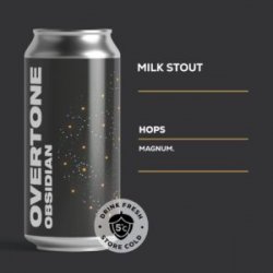 Overtone Brewing Co.  Obsidian [6.5% Milk Stout] - Red Elephant